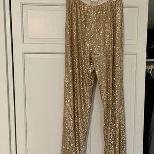 Sequence Victoria’s Secret rose gold sweatpants
